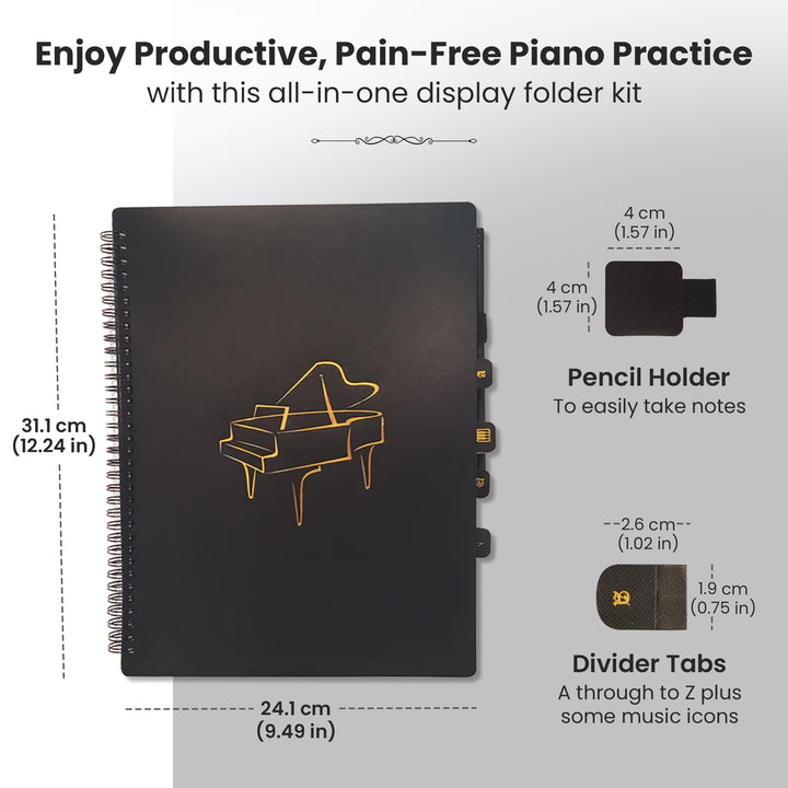 Ultimate Music Folder Kit - Pianist Edition