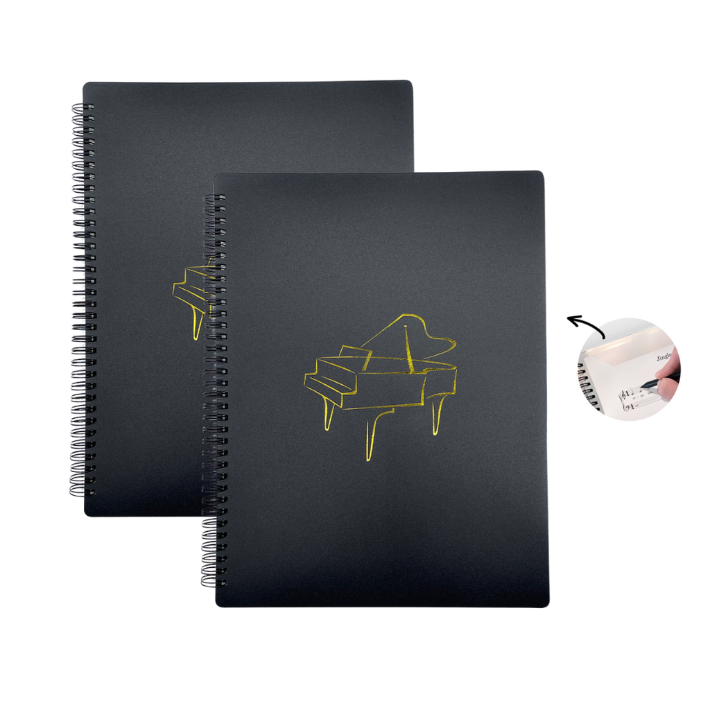 Two_spiral_bound_music_folders